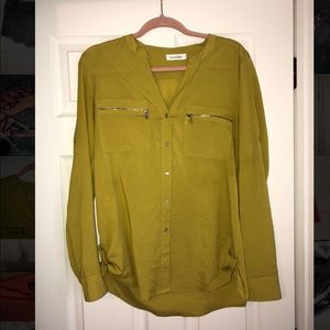 Calvin Klein Blouse Womens Size Large